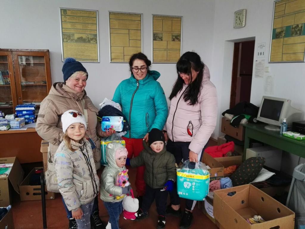 Goods sent from Vevey are  well received in Zhitomir 🙏