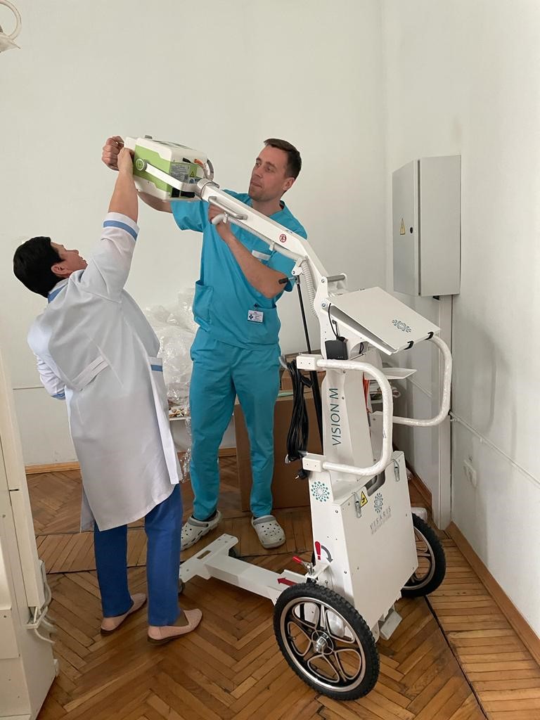 Portable x-ray machine to the Regional Children Hospital in Ivano-Frankivsk